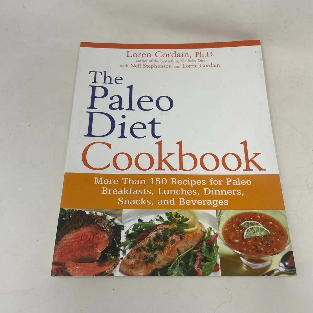 The Paleo Diet Revised Edition and The Paleo Diet Cookbook Loren Cordain 2 Book